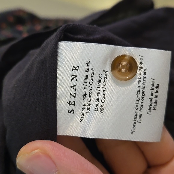 Sezane 100% Organic Cotton Sol Dress - Picture 12 of 14